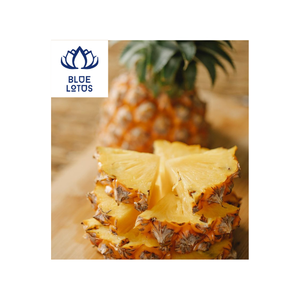 สินค้าขายดี น้ำเชื่อมสับปะรดหั่นชิ้น บรรจุภัณฑ์แบบขายส่ง สำหรับตกแต่งชาสมุนไพร ค็อกเทล เครื่องดื่ม วัตถุดิบอาหาร บลูโลตัส - Product Image 3