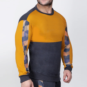 Custom Private Label Winter Men's 100% Cotton Fleece Reversible Sweatsuit <b>Tracksuits</b> Breathable Fabric Low MOQ OEM Casual Wear - Product Image 4