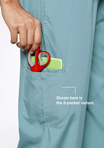 Tenues d'infirmières en tissu peigné extensible Spandex pour l'été, marque privée du fabricant, pour hommes et femmes, uniformes médicaux d'hôpital - Product Image 2