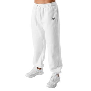 Men's <b>White</b> Oversized Sweatpants Relaxed Fit Premium Fleece <b>Jogger</b> Pants Casual Workout Gym Training Everyday Sportswear - Product Image 5