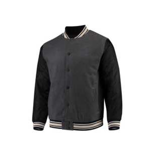 Vestes de mode matelassées avec doublure personnalisée, patchs en chenille, veste bomber universitaire pour hommes, veste de baseball coupe-vent en laine, veste varsity - Product Image 5