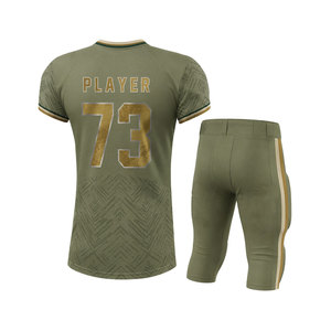 Uniforme de football américain personnalisé, respirant et durable, maillot et pantalon pour les équipes universitaires et professionnelles - Product Image 2