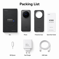 Smartphone 5G vivo X300 Version Globale 2026 en Gros, Appareil Photo ZEISS 200MP, Charge Sans Fil 90W, Android 16, NFC