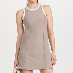 Jupe de tennis à séchage rapide et très extensible pour femme, vêtements de sport, tenue de compression pour le tennis, robe de tennis une pièce tendance, vêtements de yoga haut de gamme - Product Image 3