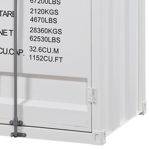 Armario con cerradura de contenedor de cuerpo entero blanco - Product Image 5