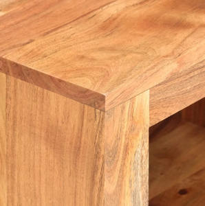 Mesa de Noche Plegable de Madera Maciza con Cajón, Moderna, para Dormitorio, Almacenamiento, Decoración del Hogar, Uso en Hospitales, Entrada, Comedor - Product Image 4