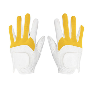 Professional Golf <b>Gloves</b> OEM Manufacturer Soft Feel Leather Palm with <b>Moisture</b> Control Design - Product Image 4