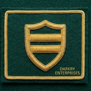 Écusson Chevron en Fil d'Or Fait Main, Insigne de Club Personnalisé pour Blazer, Uniforme Formel, Décoration de Vêtements d'Association - Product Image 5