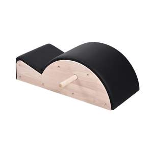 Herramienta de Entrenamiento de Fitness de Madera de Caucho para Gimnasio en Casa, Corrector de Columna para Pilates, Accesorio para Fortalecimiento del Core, Equipo de Ejercicio para la Columna - Product Image 1