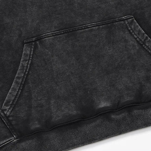 Sudaderas con Efecto Ácido al por Mayor, Transpirables, Diseño OEM Sostenible, Sudaderas con Efecto Ácido de Primera Calidad para Hombre, Ropa Casual - Product Image 3