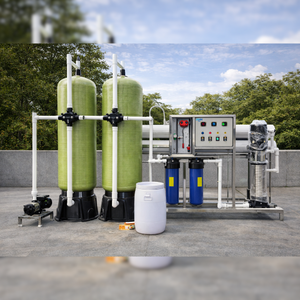 Usine de traitement d'eau RO automatique de qualité industrielle 2000 LPH en PRV pour usage commercial - Product Image 2