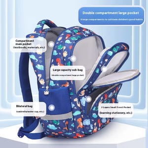 Mochila Escolar Vintage Personalizada para Niños - Diseño Unisex Multifuncional, Resistente al Agua y Duradero - Product Image 5