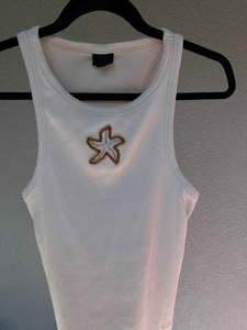 Chaleco de Verano para Mujer, Personalizado al por Mayor, de Algodón, Bordado con Cuentas, Cuello en U, Sin Mangas, Hecho a Mano por MULTI CRAFT - Product Image 3