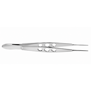 Pinzas Bonaccolto con Puntas Cruzadas de Acero Inoxidable, Instrumento Quirúrgico Oftálmico, Herramienta de Precisión para Microcirugía - Product Image 2