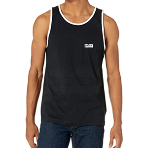Camiseta sin mangas de algodón/fibra de bambú transpirable para hombre, ropa deportiva de verano para gimnasio. - Product Image 2