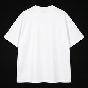 Camiseta de algodón con hombros caídos, estilo oversize para hombre, alta calidad, 100% algodón - Product Image 2