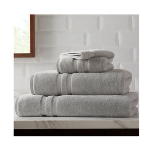 Elegant Color Customized Dobby Weave <b>Towel</b> <b>Sets</b> With Private Label Available in Pakistan on Wholesale Price - Product Image 1