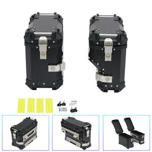 Sacoches latérales en aluminium imperméables pour <span class=keywords><strong>moto</strong></span>, boîte de rangement pour bagages, accessoires de <span class=keywords><strong>moto</strong></span>, boîte latérale pour Cfmoto 450mt 700mt 800mt - Product Image 4