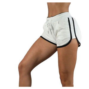 Dernier design, personnalisable en gros, logo brodé ou imprimé, pour femme, pour la gym et la course, taille haute, élastique, respirant, séchage rapide, en coton tricoté - Product Image 3