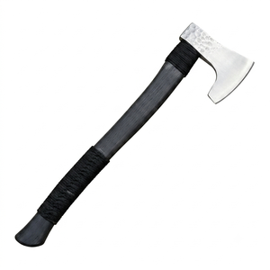 Handmade Viking <b>Axe</b> Norse Scorpion Damascus Steel Warrior <b>Axe</b> Handmade Viking Hatchet Leather Cover Wood <b>Handle</b> 22 Inch - Product Image 1