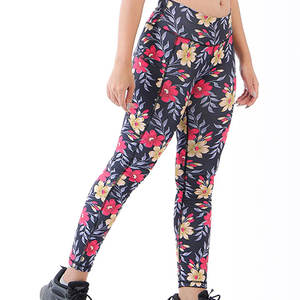 Leggings Deportivos para Mujer, Elásticos en Cuatro Direcciones, Cintura Elástica, Sólidos, Transpirables, Ligeros, Ecológicos, de Cintura Alta con Soporte - Product Image 1