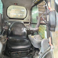 Mini Skid Steer Cat 246d à haute performance à coût élevé Chargeuse compacte Cat 246d d'occasion Caterpillar 246d Skid Steer pour le nettoyage du site