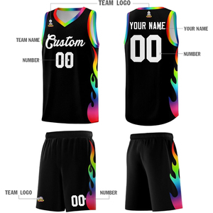 Conjuntos de Uniformes de Baloncesto Personalizados para Jóvenes y Hombres, Camiseta Personalizada con Nombre de Equipo, Número y Logotipo, Precio al por Mayor 2026 - Product Image 2