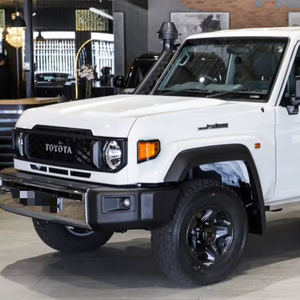 ใช้สำหรับรถกระบะดับเบิ้ลแค็บ 4x4 ซีรีส์ 79 พวงมาลัยซ้าย ภายในสีเข้ม หนังแท้ ปี 2023 เกียร์อัตโนมัติ หลังคาซันรูฟแบบพาโนรามา - Product Image 3