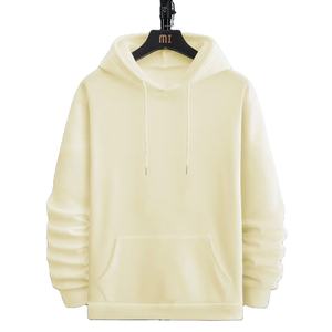 Sudaderas con cremallera de gran tamaño Hombres Streetwear Alta calidad Personalizado en blanco de gran tamaño Drop Shoulder Puff Printing Pullover Hoodie Hombres - Product Image 1