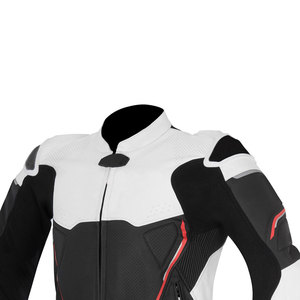 Blouson de moto en cuir respirant coupe-vent à manches longues avec logo personnalisé, service OEM, unisexe, tailles 6XL XXL - Product Image 3