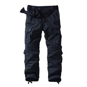 Pantalon Cargo tactique de sport en toile, léger et respirant, avec logo personnalisé de haute qualité pour hommes, coupe régulière, solide et droite, style décontracté - Product Image 1
