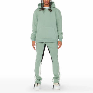Ensemble de survêtement respirant 100 % coton, combinaison de jogging très vendue pour hommes, ensemble de survêtement en polyester à séchage rapide - Product Image 1