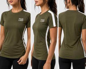 เสื้อแรชการ์ดแขนยาวสำหรับผู้หญิง พิมพ์ลายด้านหน้า สีและโลโก้ตามสั่ง แห้งเร็ว ระบายอากาศได้ดี ป้องกันรังสียูวี เหมาะสำหรับการเล่นกีฬา - Product Image 6