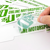 Etiqueta Adhesiva con Logotipo Personalizado Resistente a los Rayos UV, Etiqueta Adhesiva de PVC Autoadhesiva, Impresión de Etiquetas de Vinilo Impermeables