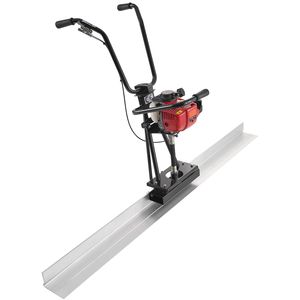 Set Livellatrice a Gas in Alluminio da 6 piedi con Motore Vibrante e Barra Vibrante a 4 Tempi per Finitura Cemento - Product Image 1