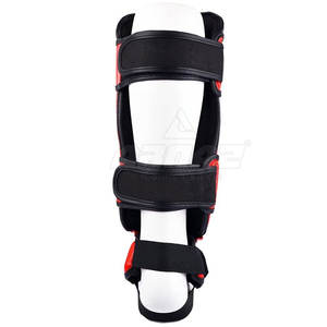 Protector de espinilla cómodo con correas ajustables y sujeción segura, protector de espinilla clásico con acabado suave y cobertura confiable - Product Image 6