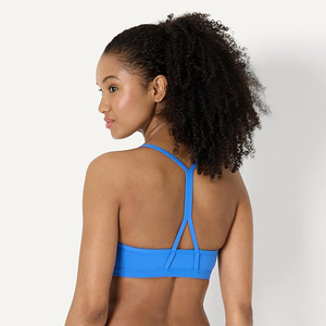 Sujetador Deportivo con Espalda Cruzada para Mujer, Soporte Medio, Relleno Extraíble, Sin Costuras, Transpirable, Nailon y Spandex, para Yoga, Gimnasio, Fitness, Running - Product Image 4
