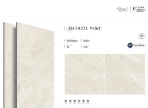 กระเบื้องพอร์ซเลนขนาดใหญ่แบบมันเงา รุ่นใหม่ ขนาด 800x1600 1200x1800 750x1500 มม. กระเบื้องพรีเมียมสำหรับปูพื้น ผนัง และตกแต่งผนัง - Product Image 5