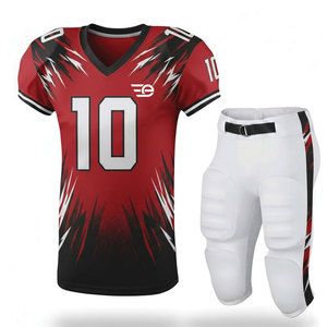 Uniforme de football américain, coupe confortable, tissu à séchage rapide, adapté aux équipes professionnelles et aux programmes d'entraînement - Product Image 1
