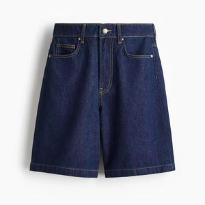 Shorts en jean 100 % coton pour hommes, vente en gros, meilleur prix, coupe droite, déchirés, style urbain, motif décoratif - Product Image 1