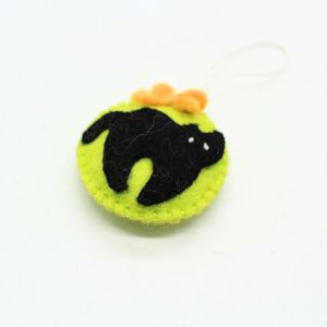 <b>Cute</b> Wool Felt <b>Bear</b> Charm - Product Image 2