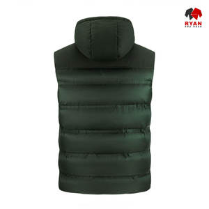 Chaleco Acolchado Impermeable y Transpirable Personalizado Ryan Pro Gear para Hombre, Alta Calidad con Logotipo Personalizado, Diseño ODM - Product Image 4