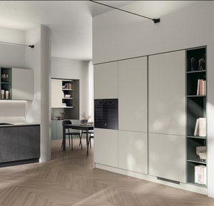 Ensemble d'armoires de cuisine en bois de style panneau moderne de luxe personnalisé JY Project, îlot, armoire murale en MDF stratifié, pas cher, Vietnam - Product Image 4