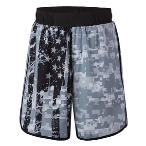 Shorts MMA pour homme, noir et jaune, impression par sublimation, évacuation de l'humidité, coupe classique, vêtements de sport - Product Image 5