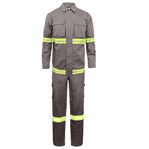 ชุดยูนิฟอร์มป้องกันไฟฟ้าสถิตสำหรับงานในอุตสาหกรรมชุดกันไฟสะท้อนแสงสามารถระบายอากาศได้ดีแห้งเร็วแบบกำหนดเองเพื่อป้องกันความปลอดภัย - Product Image 4
