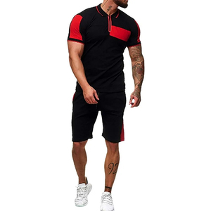 Ensembles d'été pour hommes 2026 du Pakistan en gros : Polos et shorts confortables à manches courtes à prix raisonnable - Product Image 1