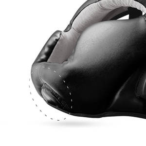 Protection de tête de boxe en cuir PU écologique de haute qualité, légère, avec impression de logo personnalisée, pour hommes et femmes, différents designs - Product Image 3