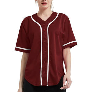 Camiseta de béisbol de sublimación para mujer, nuevo estilo, alta calidad, diseño de logotipo personalizado. - Product Image 1