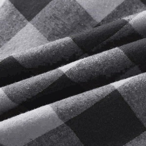 Wholesale Men's Casual Style Flannel Jackets Plaid Cotton Soft <b>Coat</b> with Hood Fleece Lined Breathable Jacket for Man, Man Jacket - Product Image 4