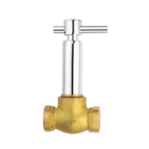 Robinet de lavabo 9273 Mini avec valve encastrée 15 mm et bride pour salles de bain, appartements et villas - Product Image 1